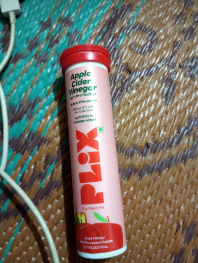 Plix Apple Cider Vinegar Effervescent Tablet with mother