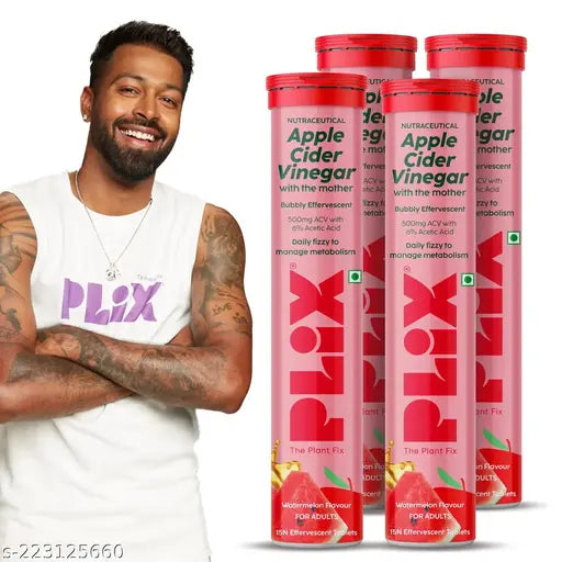 Plix Apple Cider Vinegar Effervescent Tablet with mother