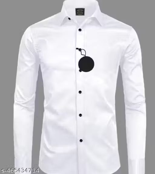 Fine quality cotton blend formal, casual , partywear, full sleeve shirt for men.