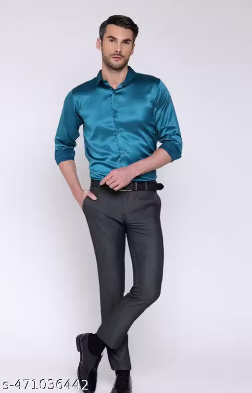 Solid Men Formal wear shirt