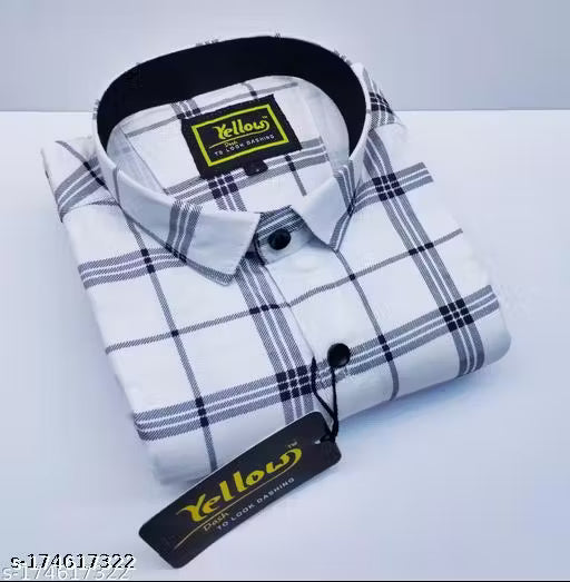 Oversize Plus size Men Casual Shirt-Plus Size Also Available