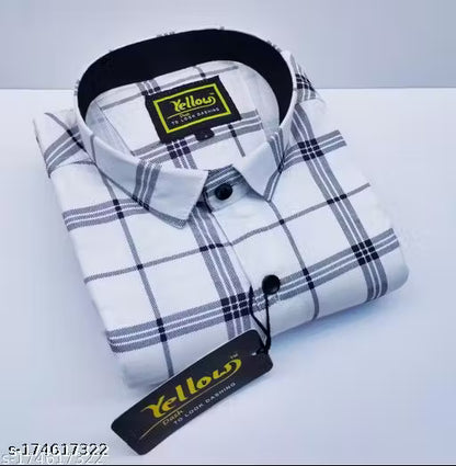 Oversize Plus size Men Casual Shirt-Plus Size Also Available
