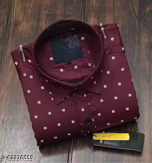 STYLISH & COMFORTABLE MENS PRINTED SHIRT