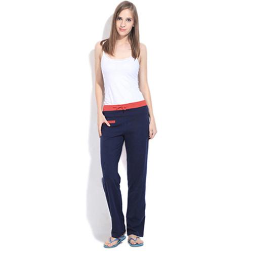 Women's Standard Cotton Solid Track Pant