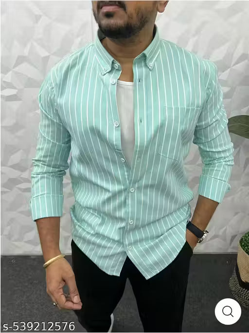men striped shirt