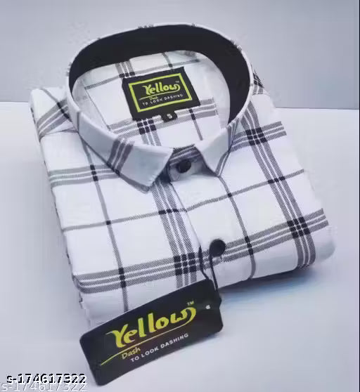 Oversize Plus size Men Casual Shirt-Plus Size Also Available