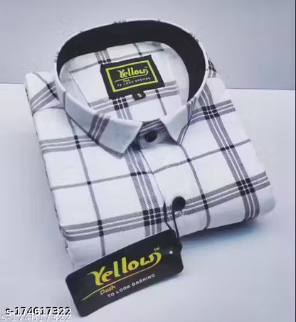 Oversize Plus size Men Casual Shirt-Plus Size Also Available