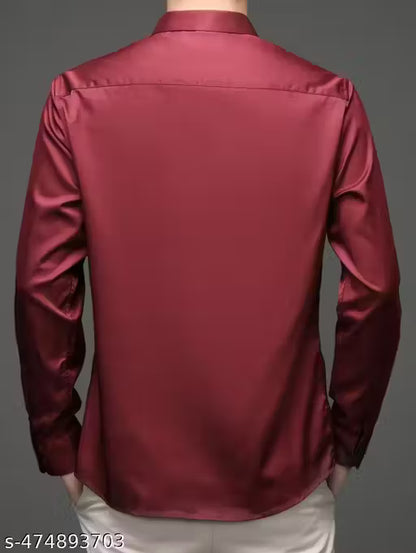 Solid Men Formal wear shirt