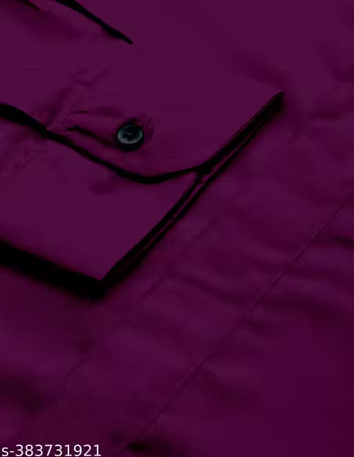 IMPORTED stylish plain cotton shirts for men- WINE PURPLE