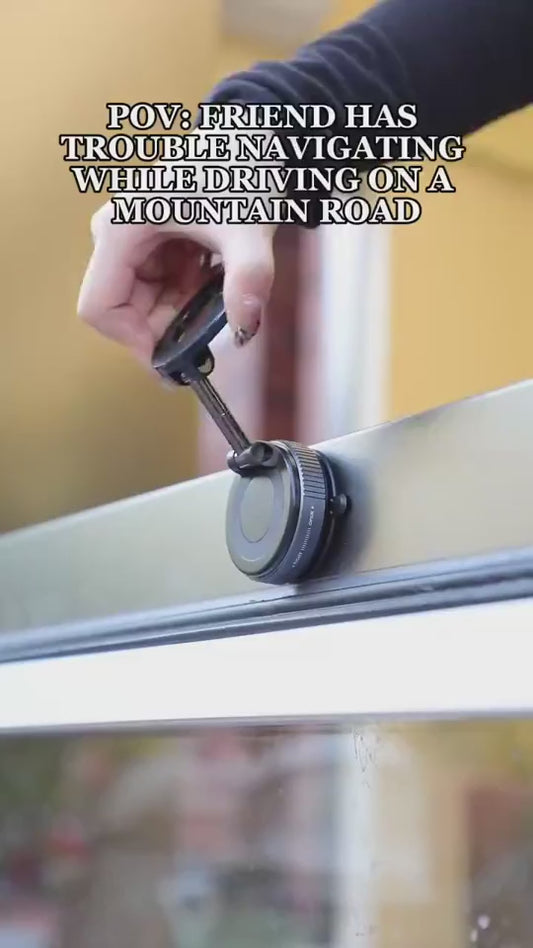 Vacuum Magnetic Suction Phone Holder