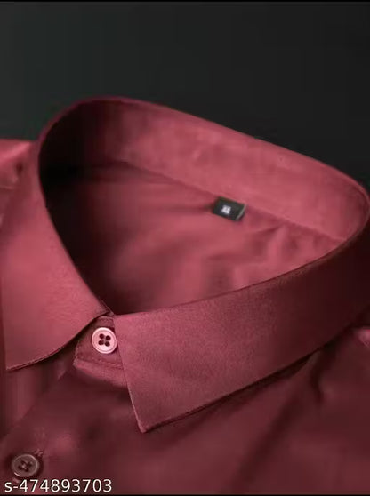 Solid Men Formal wear shirt
