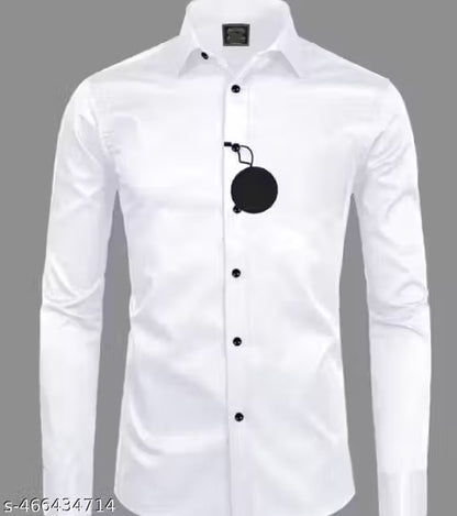 Fine quality cotton blend formal, casual , partywear, full sleeve shirt for men.