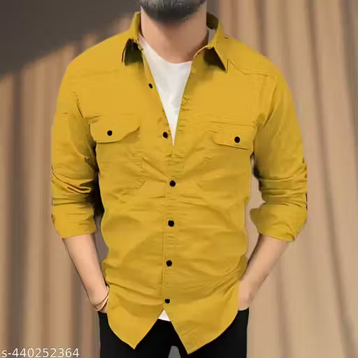 Man's Regular Slim Fitt Shirt