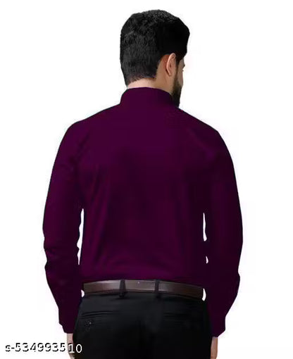 MACSAM Premium Stylish Shirts For Men - WINE