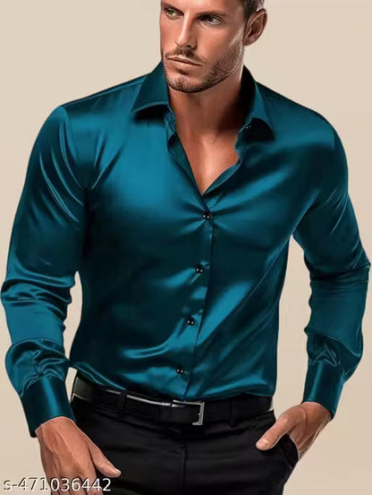 Solid Men Formal wear shirt